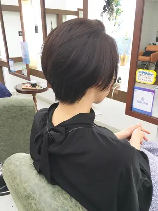 ショート 花田 綾のヘアスタイル