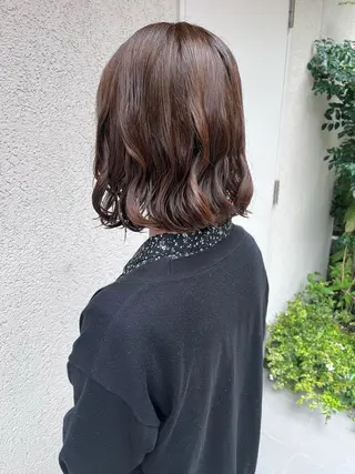 ミディアム パーマ ショートカット無料/ 小顔ショートのヘアスタイル