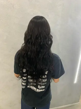 ロング カラー kanon hair所属・新木 愛花のヘアスタイル