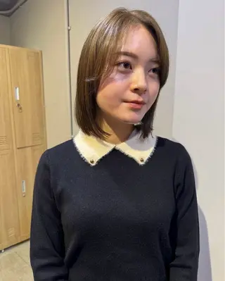 ミディアム 透明感×レイヤーカッ ト🌼kiraraのヘアスタイル