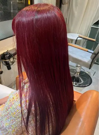 ロング カラー DC SHIONのヘアスタイル