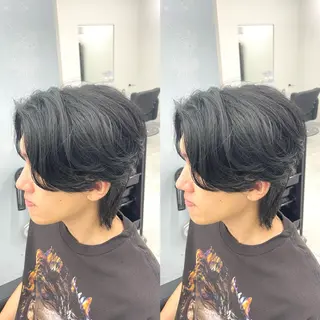 メンズ MEN'S/パーマ/ ハイトーン🎨英吉のヘアスタイル