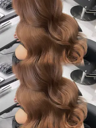 ロング カラー 名古屋栄♡PELE/ ブリーチ/ハイトーンのヘアスタイル