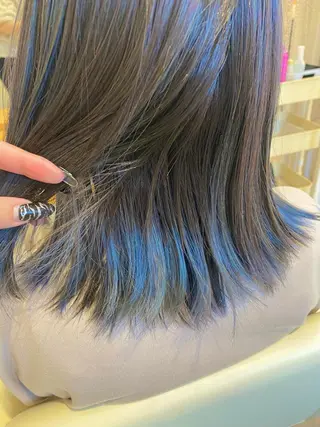 セミロング カラー Design Color🐰アユミのヘアスタイル