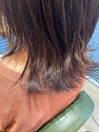 ミディアム 髪質改善 個室美容室 calm 新田 美容院【カルム】所属・【カルム】 スズキのヘアスタイル