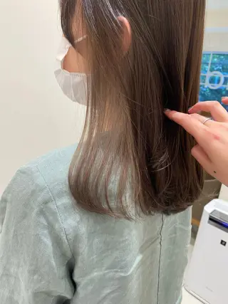 ロング カラー 髪質改善/白髪ぼかし レイヤー 🌱千咲季のヘアスタイル