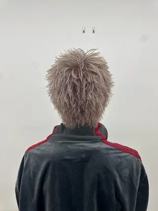 ショート カラー メンズ era2d所属・マコト/心斎橋 メンズ専門店のヘアスタイル