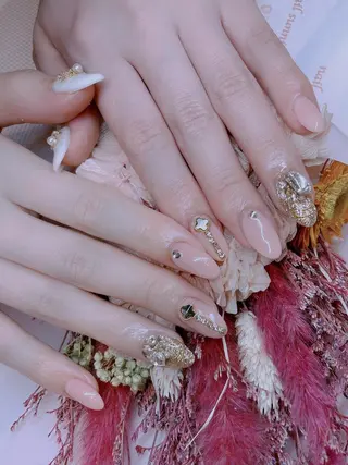 ネイル 長さだし専門店 M2 rikaのネイルデザイン