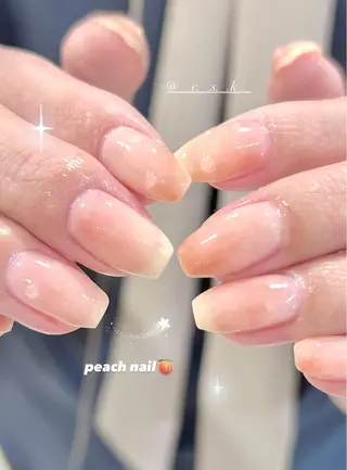 ネイル 🎀チーク/ちゅるん 🫧chisa🎀のネイルデザイン