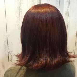 ミディアム カラー embrace エンブレイスのヘアスタイル