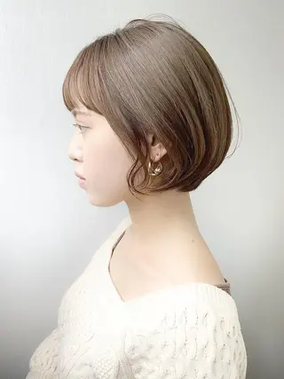 ショート カラー 渋谷/韓国風 西原直樹のヘアスタイル