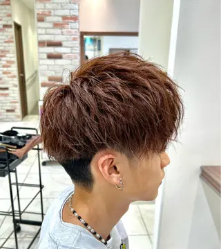 メンズ 美髪縮毛矯正/曲がる 縮毛矯正/佐野友尉のヘアスタイル