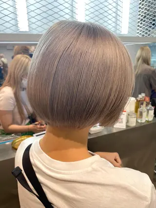 ショート カラー ヘアアレンジ XENA表参道 MIKUのヘアスタイル