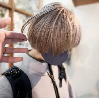 ショート カラー Genta @gegege75のヘアスタイル