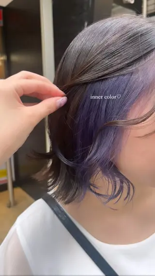 ミディアム 光本 杏のヘアスタイル