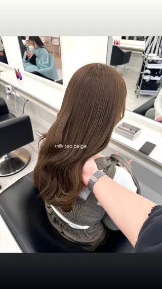 ミディアム Parve Mix/ 平 奈果🎀のヘアスタイル