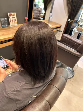 カラー unpeu hair所属・戸田 奏のヘアスタイル
