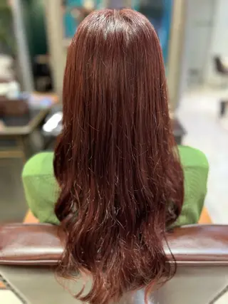 ロング カラー レイヤー/透明感/髪 質改善/メンズ/佐藤のヘアスタイル