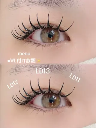 マツエク・マツパ muse momoのマツエク・マツパデザイン