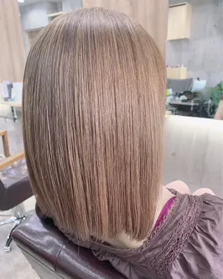 ミディアム カラー hair salon mementoのヘアスタイル