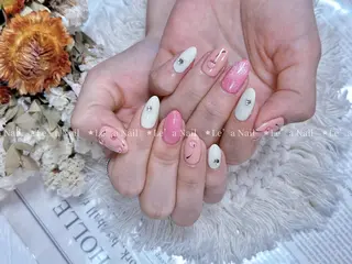 ミディアム カラー ネイル Lea NAILsalon所属・Le’a NailSalonのネイルデザイン