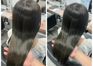 セミロング カラー 🍓艶髪/艶カラー ハイトーン/しんたにのヘアスタイル