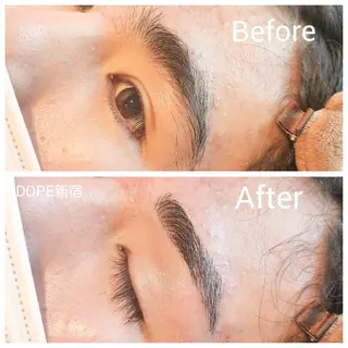 アイブロウ DOPE　新宿南口店所属・DOPE新宿南口店 yumeの眉毛・アイブロウイメージ