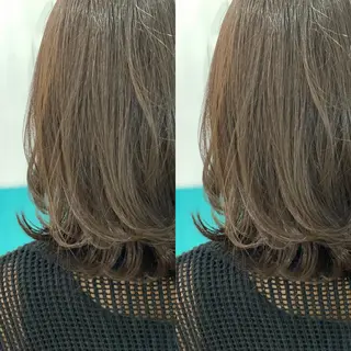 ミディアム カラー Snaly カラー特化ページのヘアスタイル