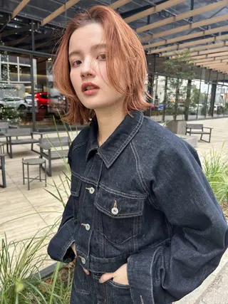 ミディアム 💗艶カラー💗 CECILのヘアスタイル