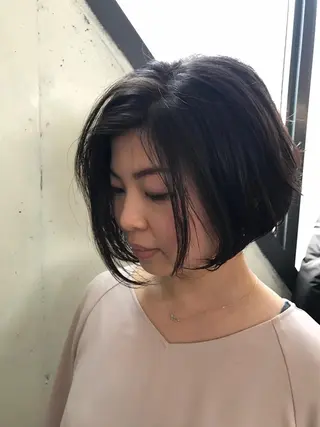 ショート パーマ corona hairdesign KAZUE MAEDA所属・マエダ カズエ🫶 coronahairのヘアスタイル