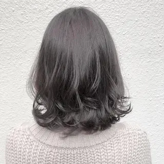 ミディアム 🫧FERIA北千里 🫧のヘアスタイル