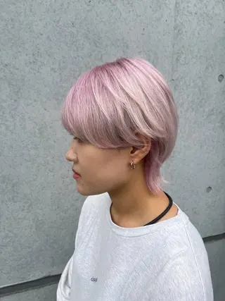 ショート カラー ✨髪質改善✖︎韓国 レイヤー✨ナカムラのヘアスタイル