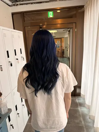 ロング カラー ヘアアレンジ cecil hair 難波店所属・髪質改善透明感カラー /SHOGO☀️のヘアスタイル