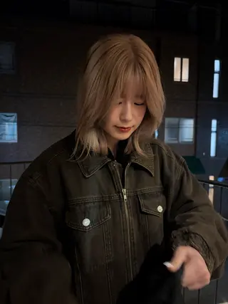 ミディアム YUUKI🧚🏾 /レイヤーのヘアスタイル