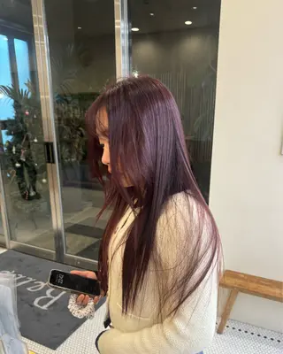 ロング カラー Belle表参道 Terrace所属・山下 莉歩のヘアスタイル