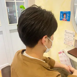 ショート メンズ 吉長 彩香のヘアスタイル