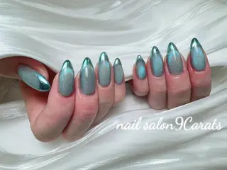 ネイル 💜ワンホンネイル ナインカラット💎のネイルデザイン