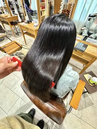 ロング 長濱 奏のヘアスタイル