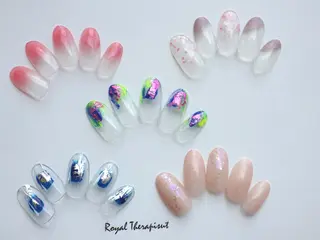 ネイル 【尾下】 ロイヤル•セラピストのネイルデザイン