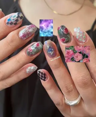 ネイル 3dパーツ/流行り 👧shushu❤️のネイルデザイン