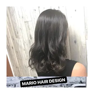 ミディアム カラー パーマ ヘアアレンジ メンズ キッズ Forest. -髪質改善-のヘアスタイル