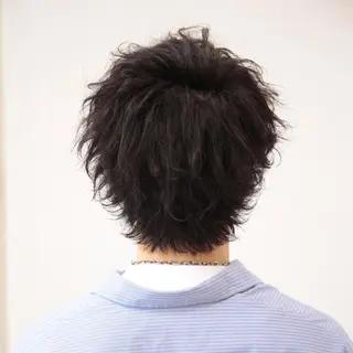 ショート カラー パーマ メンズ BIRTH by Happiness所属・【メンズ専門】 古田　隆悟のヘアスタイル