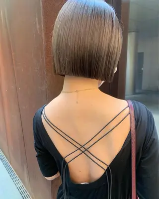 ショート カラー 森田 三琴のヘアスタイル