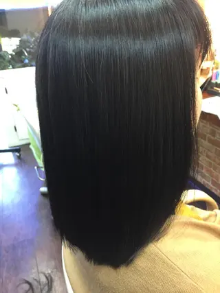 ミディアム パーマ 桧山 真のヘアスタイル