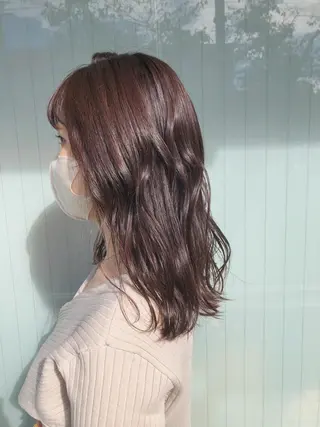 セミロング カラー かっちゃん /彩斗のヘアスタイル