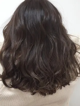 セミロング カラー 🍀ナガヤマ ヒデアキ🍀のヘアスタイル