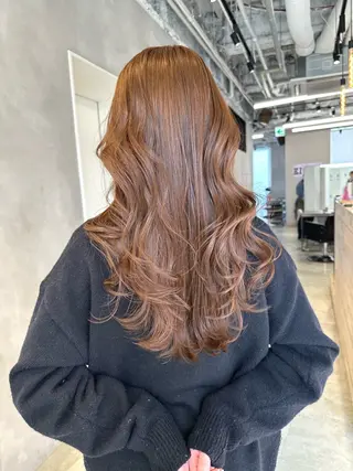 ロング カラー ベージュ🧸🤎/ブ リーチ/あかね🕊️のヘアスタイル