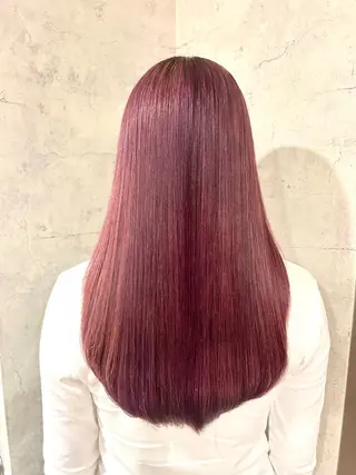セミロング カラー パーソナルカラー 診断🍀マリンのヘアスタイル