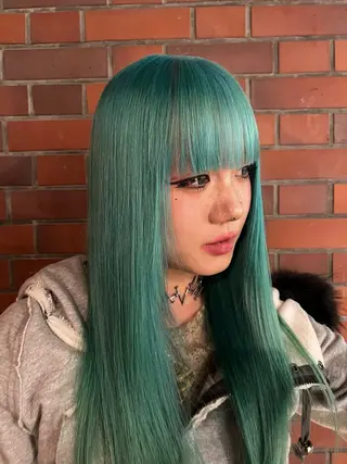 ロング カラー Kawano Kaito🟢のヘアスタイル