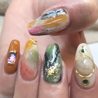 ネイル nail salon  chula's所属・☆ayaka ☆のネイルデザイン